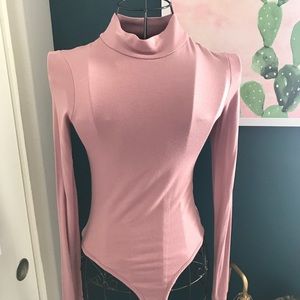 Pink bodysuit